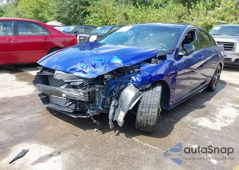 2023 Hyundai Elantra N Line z USA, uszkodzony, nr VIN KMHLR4AF9PU589934